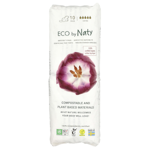 Naty, Прокладки для беременных, Extra, 10 прокладок (Товар снят с продажи) 