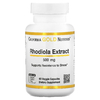 California Gold Nutrition, экстракт родиолы, 500 мг, 60 вегетарианских капсул