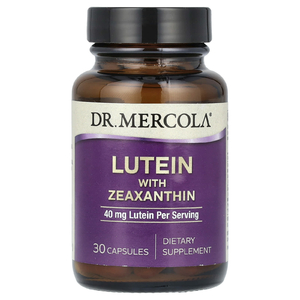Dr. Mercola, Лютеин с зеаксантином, 40 мг, 30 капсул