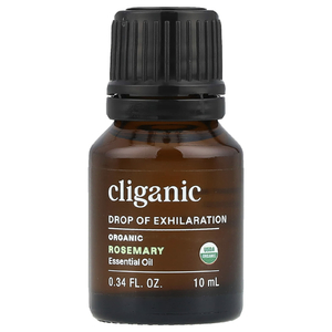 Cliganic, Drop of Exhilaration ™, органическое эфирное масло розмарина, 10 мл (0,34 жидк. Унции)