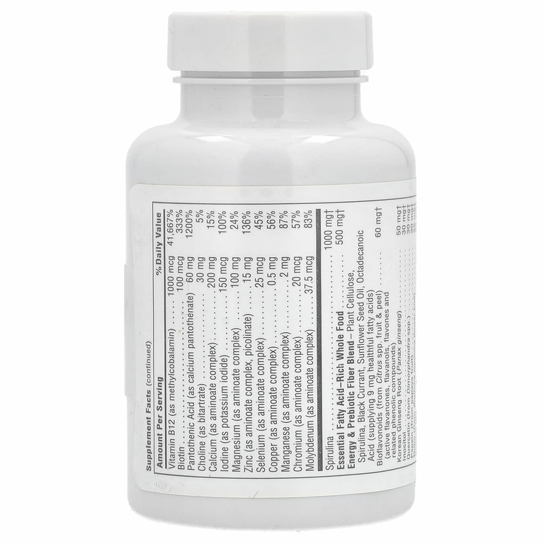 NaturesPlus, Source Of Life, Мультивитаминная и минеральная добавка, без железа, 90 мини-таблеток