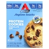 Atkins, Everytime Snacks, протеиновое печенье, с шоколадной крошкой, 4 шт. по 39 г (1,38 унции)
