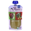 Plum Organics, органическое детское питание, для детей от 6 месяцев, яблоко и брокколи, 4 пакетика по 113 г (4 унции)