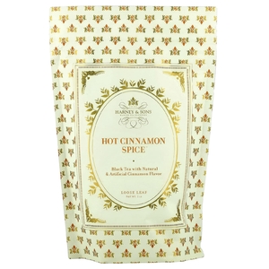 Harney & Sons, черный чай, Hot Cinnamon Spice™, рассыпные листья, 454 г (1 фунт)