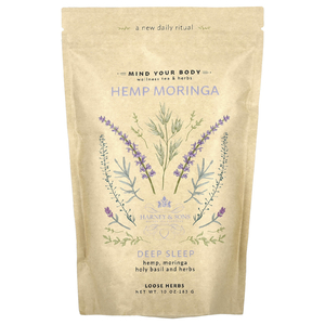 Harney & Sons, Рассыпчатые травы конопли моринги, для глубокого сна, без кофеина, 283 г (10 унций)
