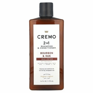 Cremo, 2 в 1, шампунь и кондиционер, № 08, бурбон и дуб, 473 мл (16 жидк. унций)