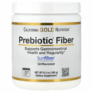 California Gold Nutrition, Пребиотическая клетчатка, 180 г (6,3 унции)