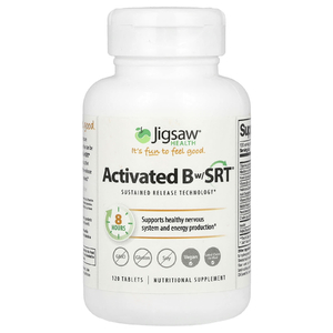 Jigsaw Health, Активированный витамин группы B с SRT®, 120 таблеток