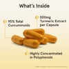 Jarrow Formulas, Curcumin 95, экстракт куркумы, 500 мг, 60 растительных капсул