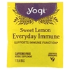 Yogi Tea, Everyday Immune, чай для поддержки иммунитета со вкусом сладкого лимона, без кофеина, 16 чайных пакетиков по 32 г (1,12 унции)