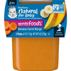 Gerber, Банан, морковь и манго, 2nd Foods, 2 пакетика по 113 г (4 унции)