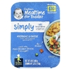 Gerber, Mealtime для малышей от 12 месяцев, макароны с сыром и гарниром из гороха и моркови, 187 г (6,6 унции)