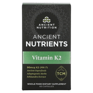 Ancient Nutrition, Ancient Nutrients, витамин K2, 60 капсул (Товар снят с продажи) 