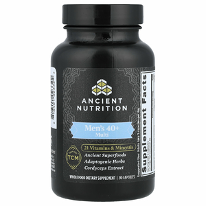 Ancient Nutrition, мультивитамины для мужчин старше 40 лет, 90 капсул