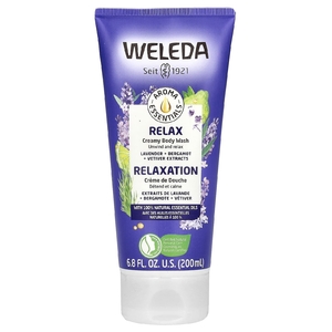 Weleda, Крем-гель для душа, расслабляющий, с экстрактами лаванды, бергамота и ветивера, 200 мл (6,8 жидк. унц.)