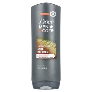 Dove, Men + Care, защита кожи, гель для душа, для тела и лица, 532 мл (18 жидк. унц.) (Товар снят с продажи) 