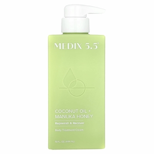 Medix 5.5, Крем для тела, кокосовое масло + мед манука, 444 мл (15 жидк. унц.)