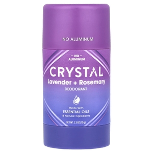 CRYSTAL, Обогащенный магнием дезодорант, лаванда и розмарин, 70 г (2,5 унции)