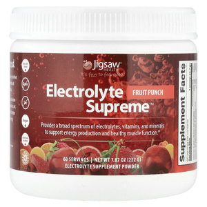Jigsaw Health, Electrolyte Supreme ™, фруктовый пунш, 222 г (7,87 унции)