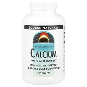 Source Naturals, кальций, 200 мг, 250 таблеток