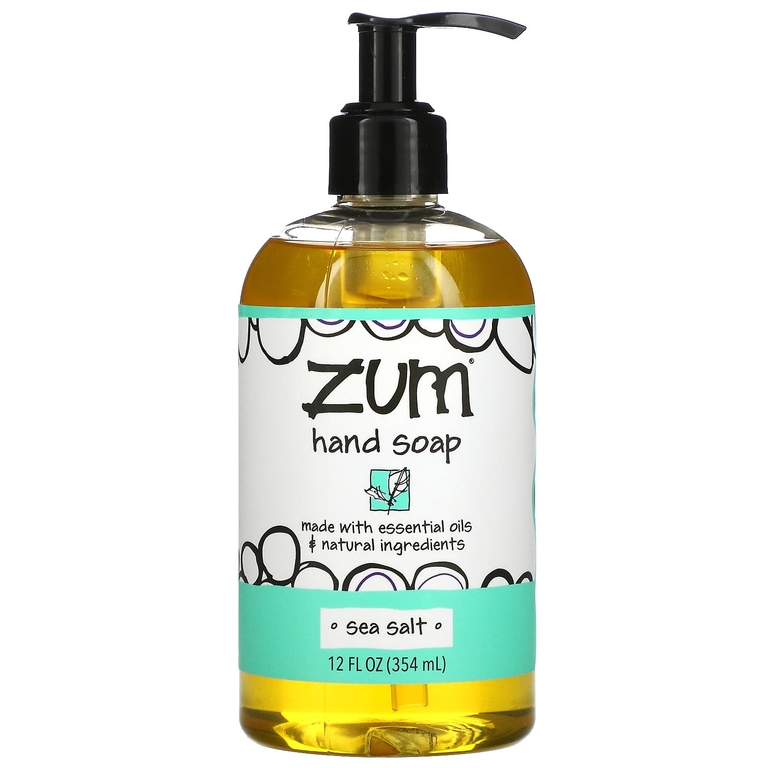 ZUM, Zum Hand Soap, морская соль, 354 мл (12 жидк. унц.) (Товар снят с продажи) 