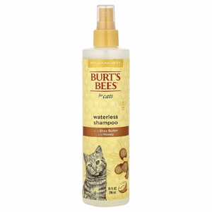 Burt's Bees, шампунь без воды, с маслом ши и медом, для кошек, 296 мл (10 жидк. унций)