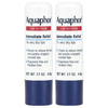 Aquaphor, стик для восстановления губ, мгновенное облегчение, 2 стика по 4,8 г (0,17 унции)