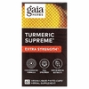 Gaia Herbs, Turmeric Supreme, Extra Strength, куркума, 60 растительных фито-капсул с жидкостью