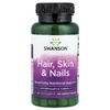Swanson Vitamins, добавка для волос, кожи и ногтей, 60 веганских таблеток