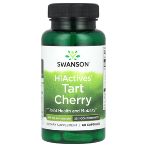 Swanson Vitamins, HiActives®, вишня, 465 мг, 60 капсул