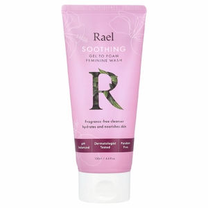 Rael, Soothing Gel To Foam Feminine Wash, без отдушек, 130 мл (4,4 жидк. унц.)
