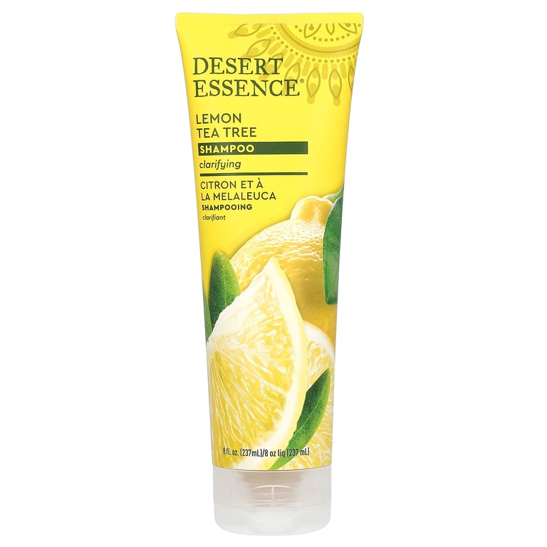 Desert Essence, шампунь, лимон и чайное дерево, 237 мл (8 жидк. унций)