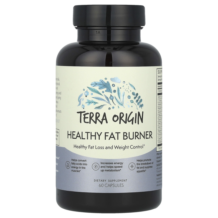 Terra Origin, Здоровый сжигатель жира, 60 капсул