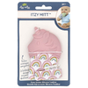 itzy ritzy, Itzy Mitt, пищевой силиконовый прорезыватель для зубов, от 3 месяцев, светло-розовый единорог, 1 прорезыватель