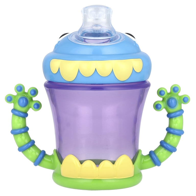 Nuby, iMonster Grip N 'Sip Cup, от 4 месяцев, 210 мл (7 унций)