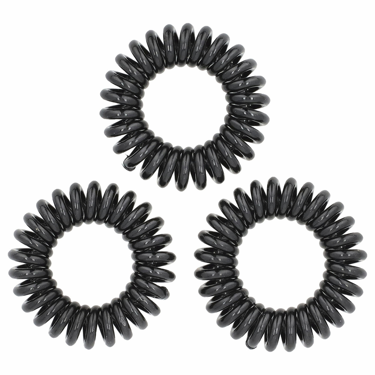 Invisibobble, Original, бесследное кольцо для волос, черный, 3 шт. В упаковке