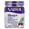 Natrol, Calm, жевательные мармеладки для сна+®, со вкусом клубники, 60 жевательных конфет