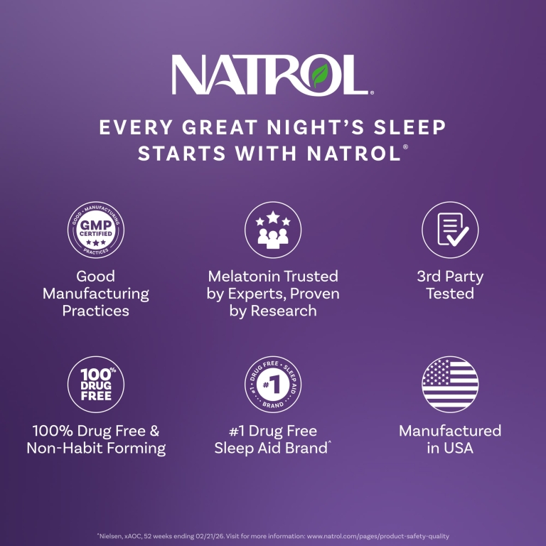 Natrol, Kids, Sleep +®, жевательные мармеладки с успокаивающим эффектом, для детей от 4 лет, клубника, 60 шт.