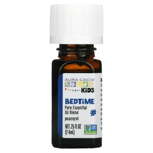 Aura Cacia, Kids, смесь чистых эфирных масел, перед сном, 7,4 мл (0,25 жидк. унц.)