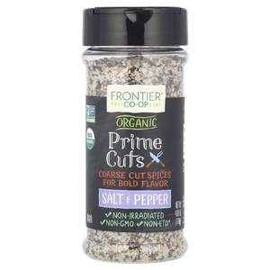 Frontier Co-op, Organic Prime Cuts, соль и перец, 116 г (4,09 унции) (Товар снят с продажи) 