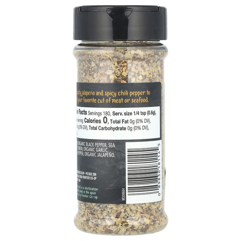 Frontier Co-op, Organic Prime Cuts, органический перец, пряный перец, 108 г (3,81 унции) (Товар снят с продажи) 