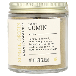 Simply Organic, Single Origin, турецкий тмин, 56 г (1,96 унции)
