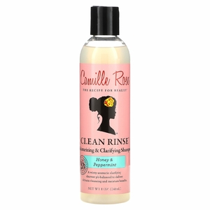 Camille Rose, Clean Rinse, увлажняющий и очищающий шампунь, мед и перечная мята, 240 мл (8 унций) (Товар снят с продажи) 
