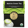 Buddha Teas, Organic Tea, зеленый матча, 18 чайных пакетиков, 27 г (0,96 унции)