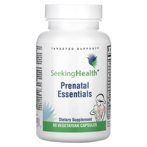Seeking Health, Prenatal Essentials, 60 вегетарианских капсул