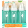 Evenflo Feeding, Balance +, стандартные, для детей от 0 месяцев, с медленным потоком, 3 флакона по 270 мл (9 унций)