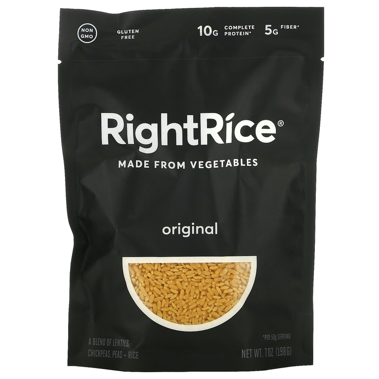 RightRice, Из овощей, оригинальный продукт, 198 г (7 унций) (Товар снят с продажи) 