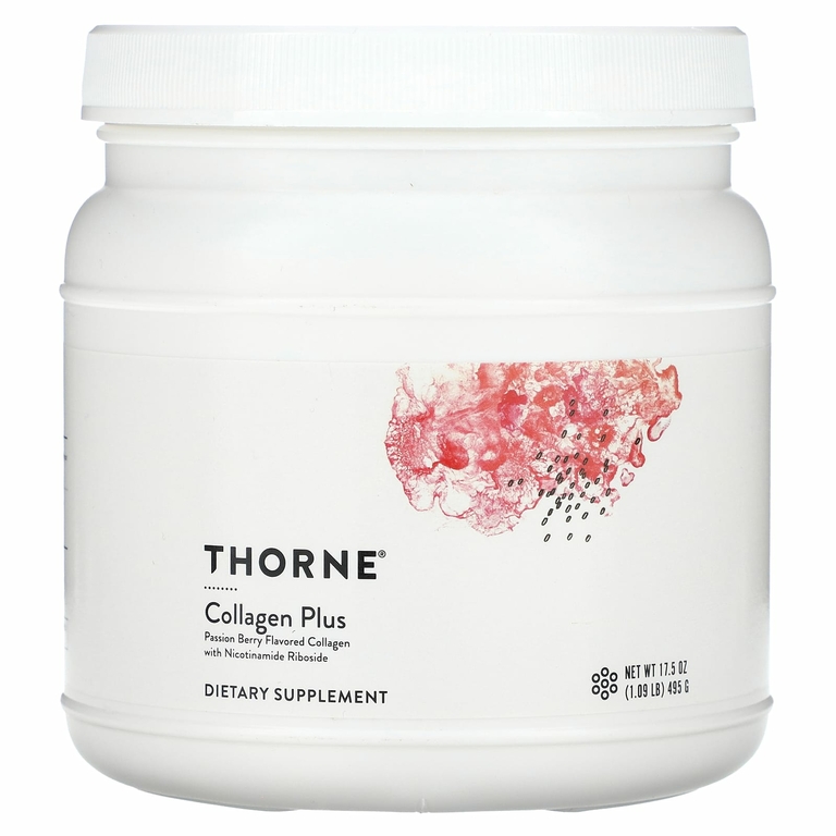 Thorne, Collagen Plus, коллаген с ягодным вкусом, 495 г (1,09 фунта)