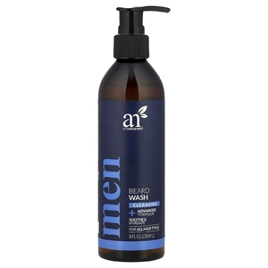 artnaturals, мужское средство для мытья бороды, для всех типов волос, 236 мл (8 жидк. унций) (Товар снят с продажи) 