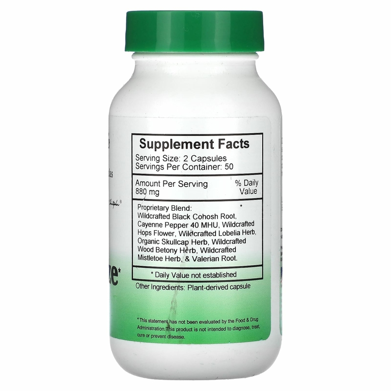 Christopher's Original Formulas, Relax-Eze, 440 мг, 100 вегетарианских капсул